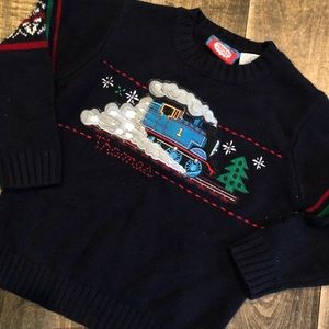 Thomas the Train Christmas sweater size 4T